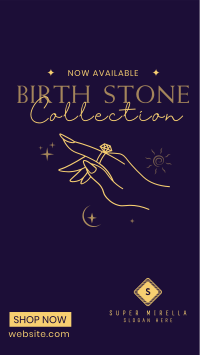 Birth Stone Facebook Story Image Preview