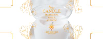 Handmade Candle Shop Facebook cover Image Preview
