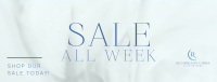 Minimalist Luxurious Sale Facebook Cover Image Preview