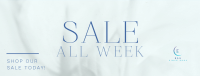 Minimalist Luxurious Sale Facebook cover Image Preview