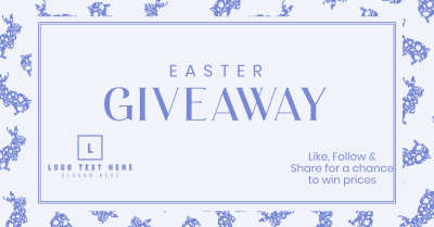Blooming Bunny Giveaway Facebook ad Image Preview