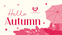Hello Autumn Greetings Animation Image Preview