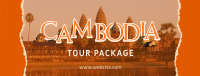Cambodia Travel Facebook cover Image Preview