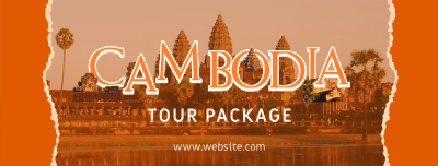 Cambodia Travel Facebook cover Image Preview
