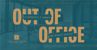 Minimalist Out Of Office Facebook Ad Preview