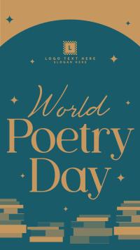 World Poetry Day TikTok video Image Preview