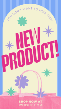 Cutesy New Product Instagram Reel Image Preview