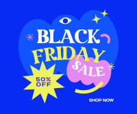 Abstract Black Friday Facebook post Image Preview