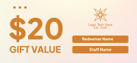 We Want Your Feedback Gift Certificate Image Preview