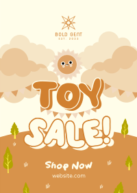 Cute Toy Sale Poster Image Preview