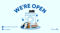 Laundry Clothes Facebook Event Cover Image Preview