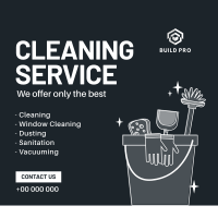 Cleaning Tools Instagram Post Design