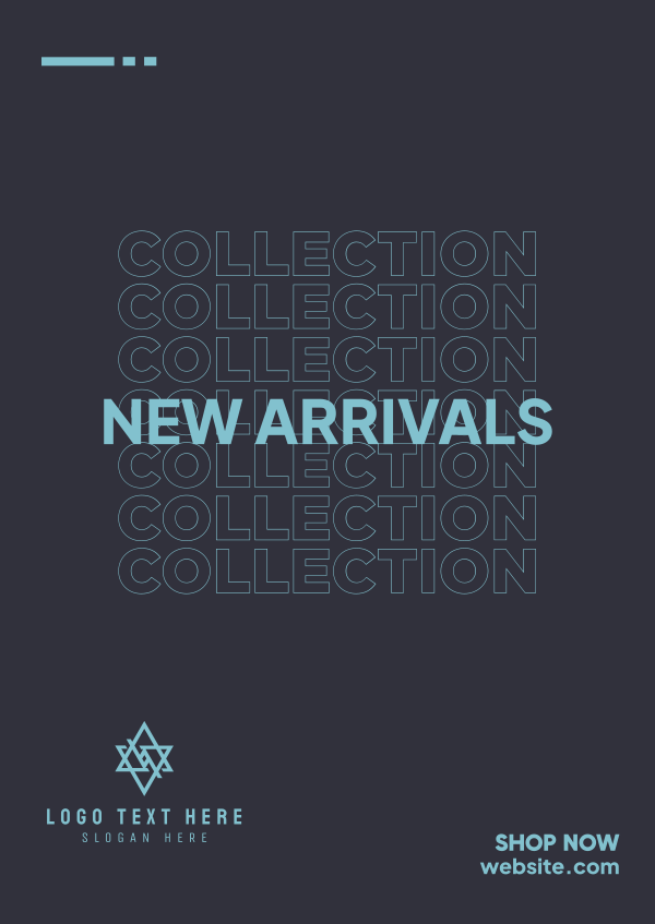 New Arrivals Poster Design Image Preview
