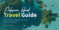 Palawan Travel Guide Facebook Ad Design