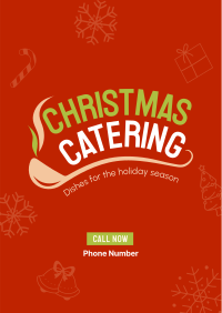 Christmas Catering Flyer Image Preview