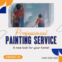 Professional Painting Service Linkedin Post Image Preview