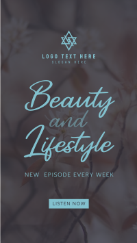 Beauty and Lifestyle Podcast Instagram story Image Preview