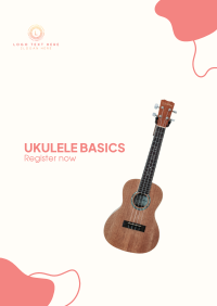 Ukulele Class Poster Design