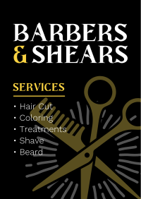Barbers & Shears Flyer Image Preview