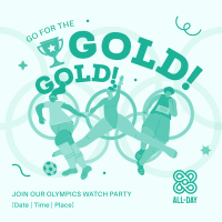 Olympics Watch Party Instagram post Image Preview