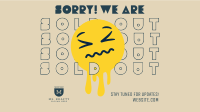 Sorry Sold Out Facebook Event Cover Design