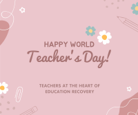 Teacher's Day Facebook Post Design