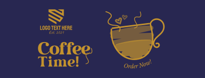 Coffee Time Facebook cover Image Preview