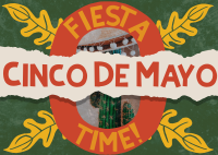 Rustic Cinco De Mayo Postcard Image Preview