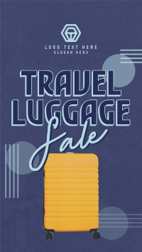 Travel Luggage Discounts Instagram reel Image Preview