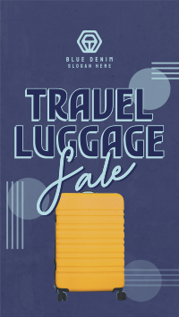 Travel Luggage Discounts Instagram Reel Image Preview