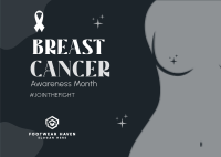 Beat Breast Cancer Postcard Image Preview