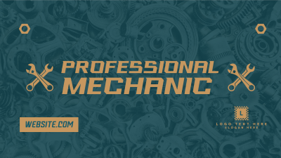 Professional Auto Mechanic Facebook event cover Image Preview