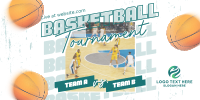 Basketball Game Tournament Twitter post Image Preview