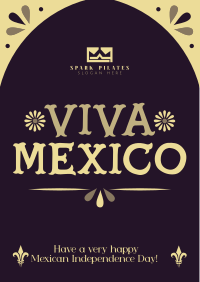 Viva Mexico Flyer Image Preview