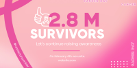 Cancer Survivor Twitter Post Design