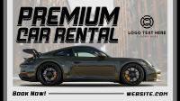 Luxury Car Rental Facebook event cover Image Preview