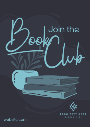 Bibliophile Club Flyer Image Preview