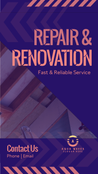 Repair & Renovation Instagram Reel Image Preview