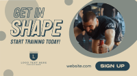 Training Fitness Gym Video Image Preview