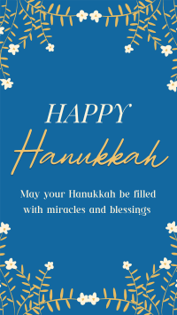 Hanukkah Celebration Instagram Story Design