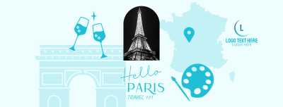 Paris Holiday Travel  Facebook cover Image Preview