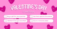 Valentine's Checklist Facebook ad Image Preview