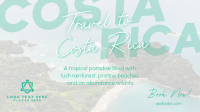 Travel To Costa Rica Video Image Preview