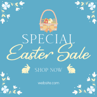 Easter Bunny Sale Instagram Post Design