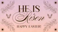 Rustic Easter Sunday Video Image Preview