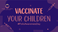Vaccinate Your Children Facebook Event Cover Design