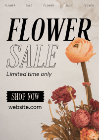 Flower Boutique  Sale Poster Image Preview