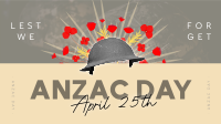 Anzac Day Facebook Event Cover Design