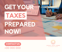 Prep Your Taxes Facebook post Image Preview