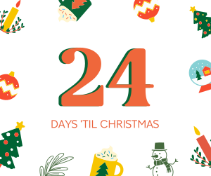Quirky Christmas Countdown Facebook post Image Preview